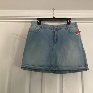Wonder Nation Women Denim Skirt,  Size XXL(18), Color Blue NWT